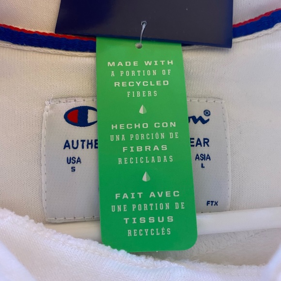 Women’s White Champion Sweatshirt - Picture 8 of 8